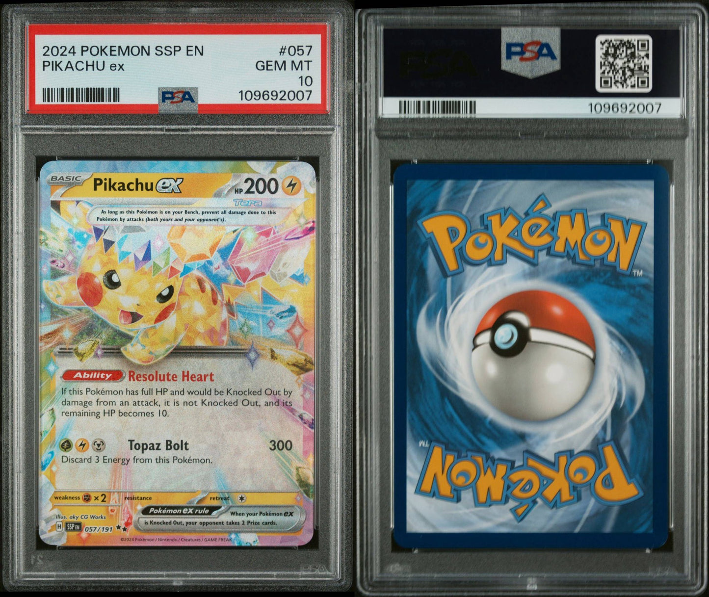 PIKACHU EX 057