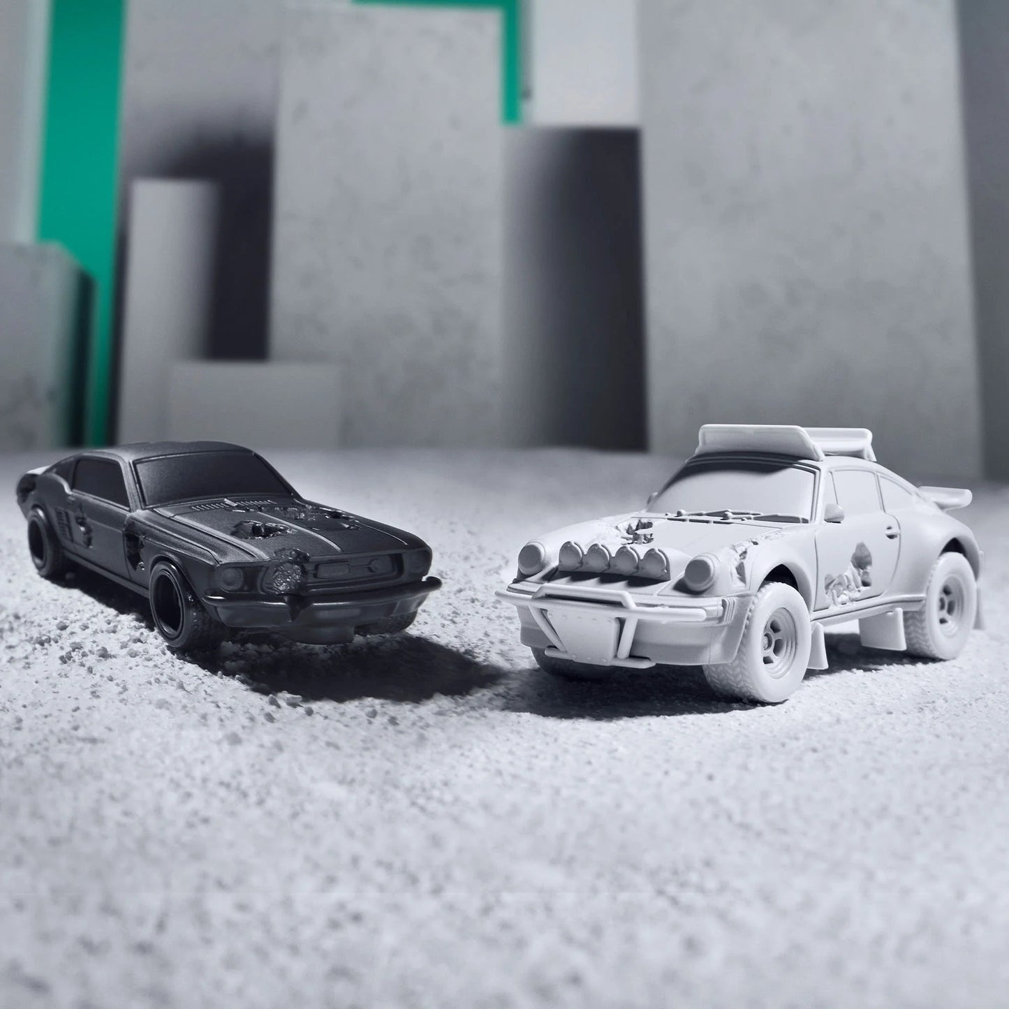 Daniel Arsham's Mustang