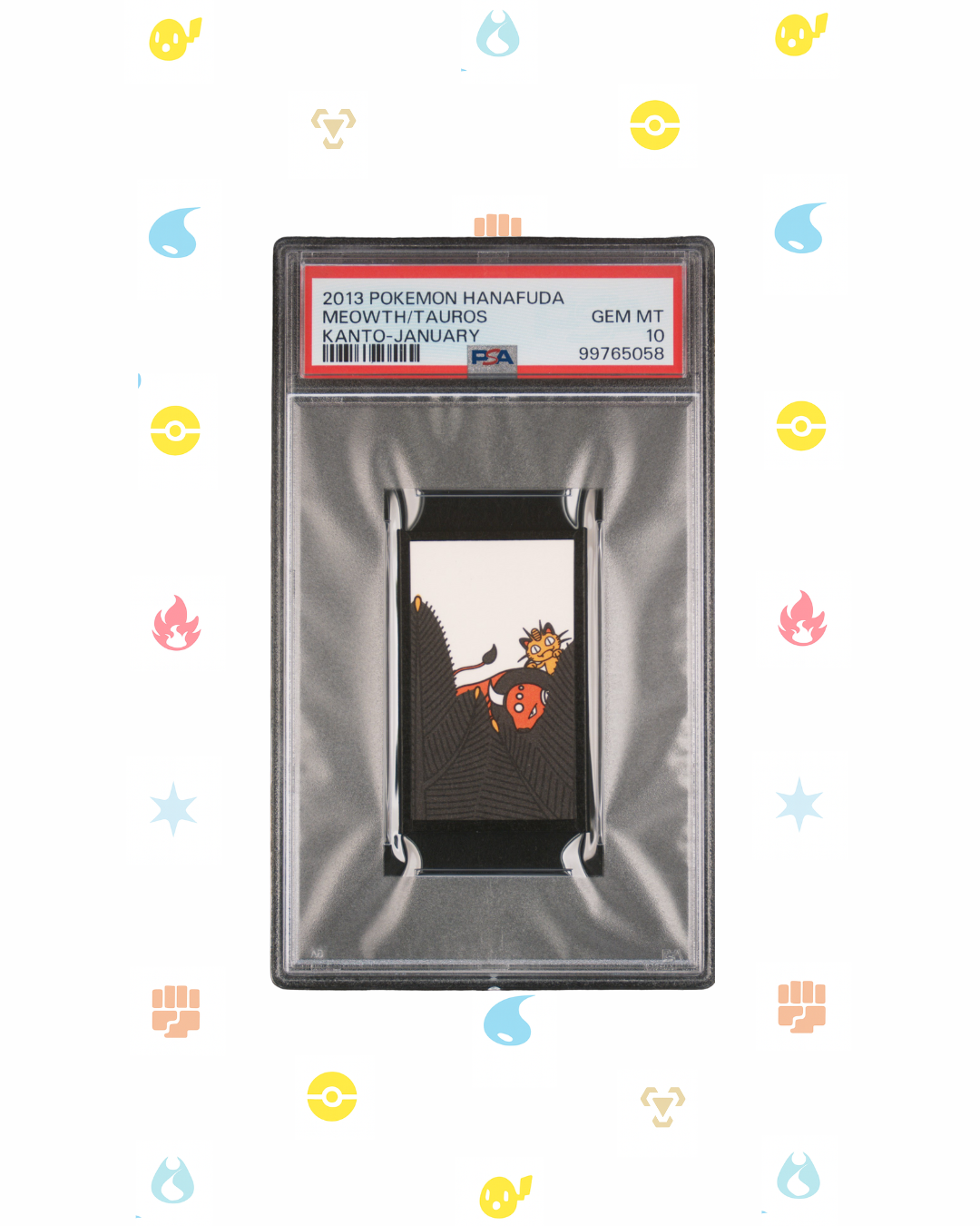 2013 HANAFUDA MEOWTH/TAUROS