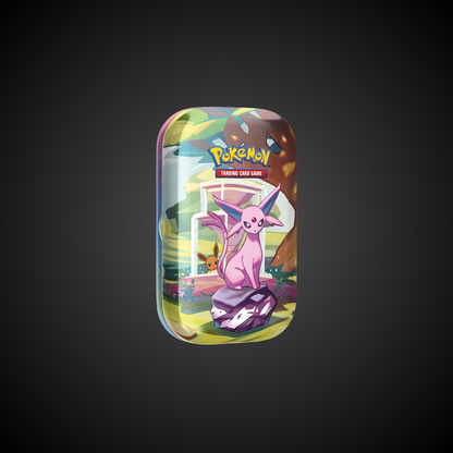 Prismatic Evolutions Mini Tin