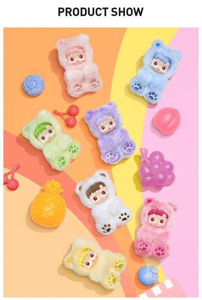 HACIPUPU Gummy Bear Series-Vinyl Plush Pendant Blind Box