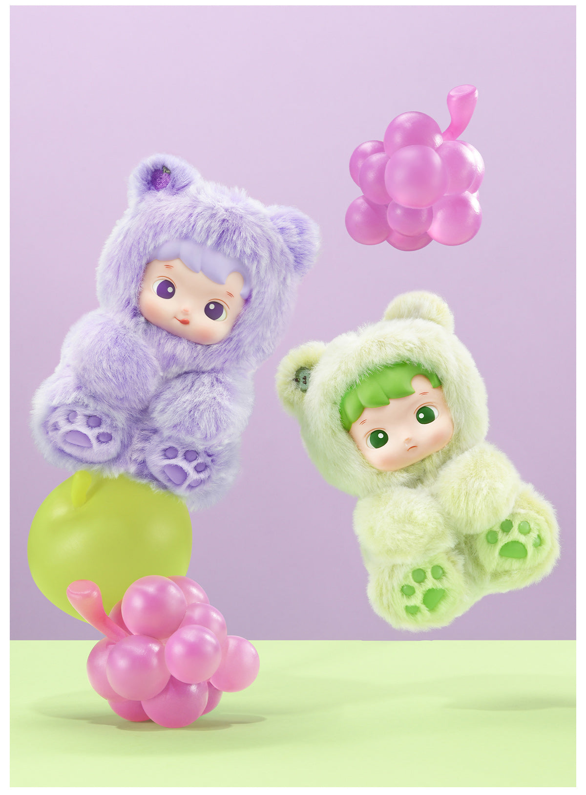 HACIPUPU Gummy Bear Series-Vinyl Plush Pendant Blind Box