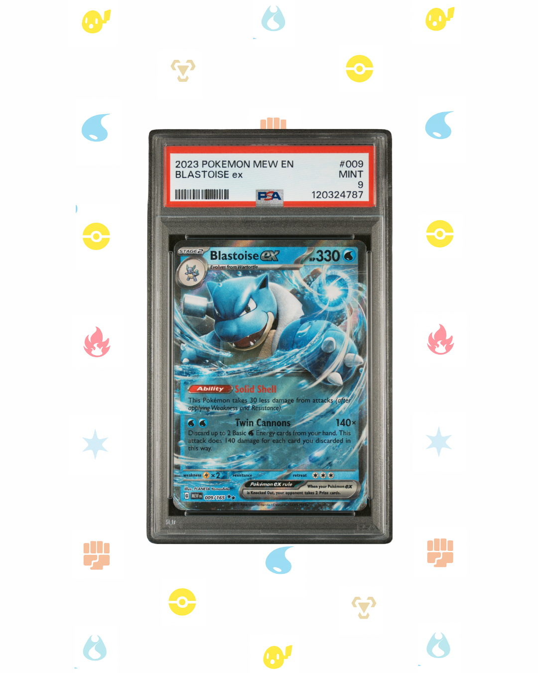 BLASTOISE EX 009