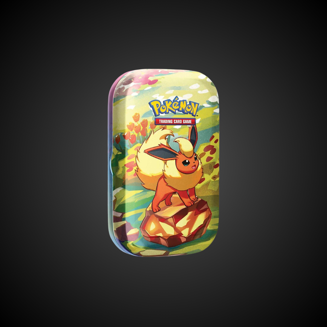 Prismatic Evolutions Mini Tin
