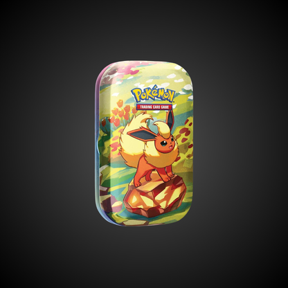 Prismatic Evolutions Mini Tin