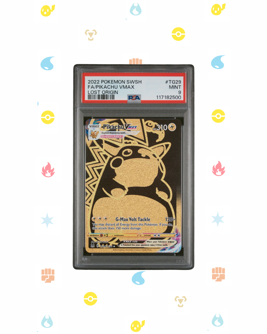 FULL ART/PIKACHU VMAX TG29
