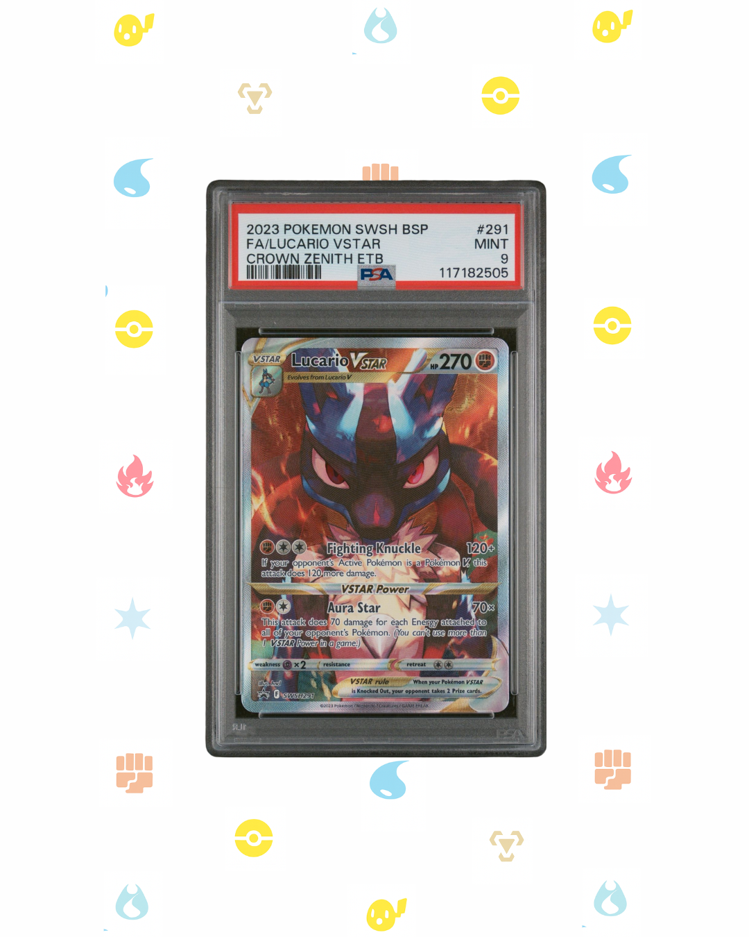 FULL ART/LUCARIO VSTAR 291