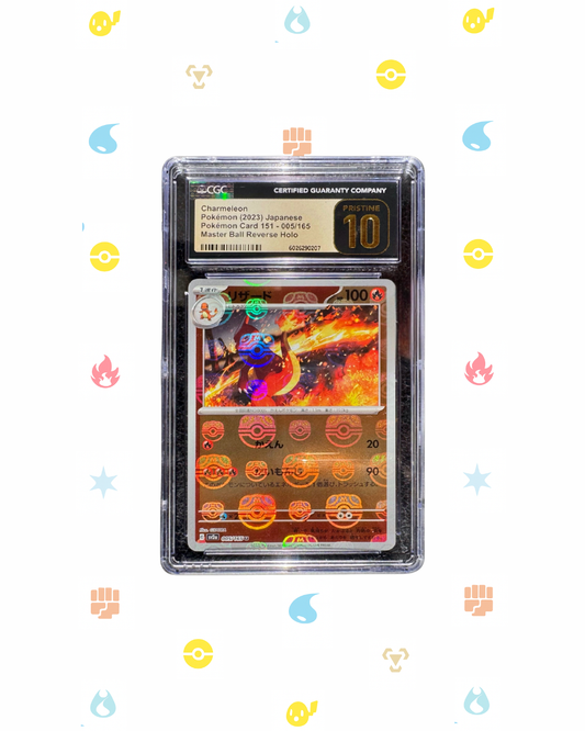 Charmeleon (Master Ball Reverse Holo) – CGC Pristine 10