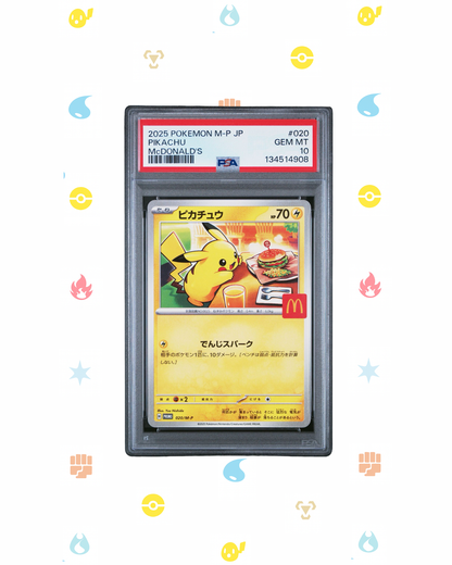 2025 Pokemon Japanese McDONALD’S Promo