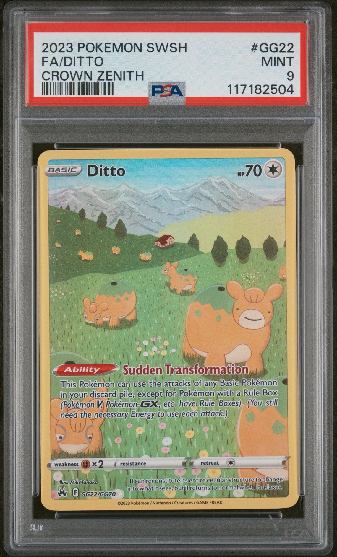 FULL ART/DITTO GG22
