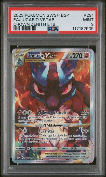 FULL ART/LUCARIO VSTAR 291