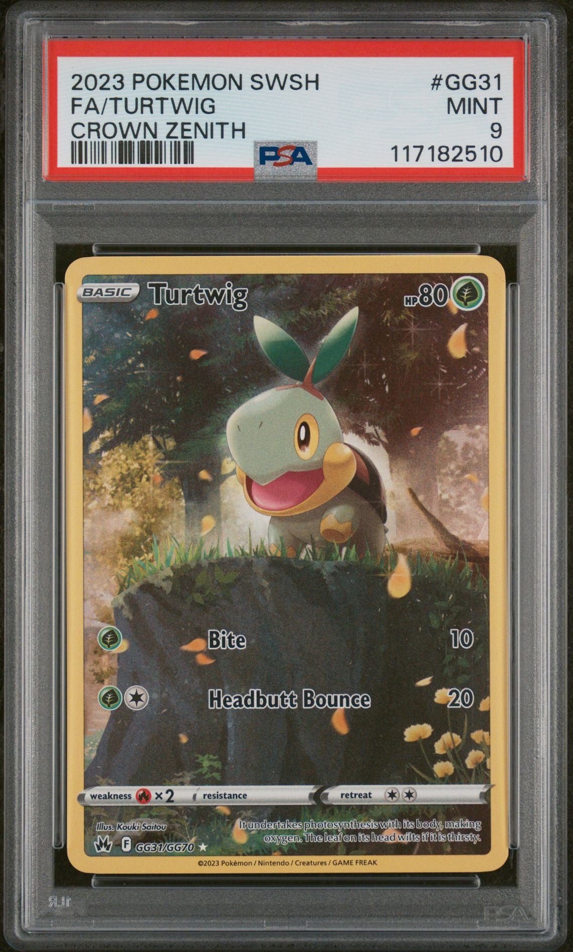 FULL ART/TURTWIG GG31