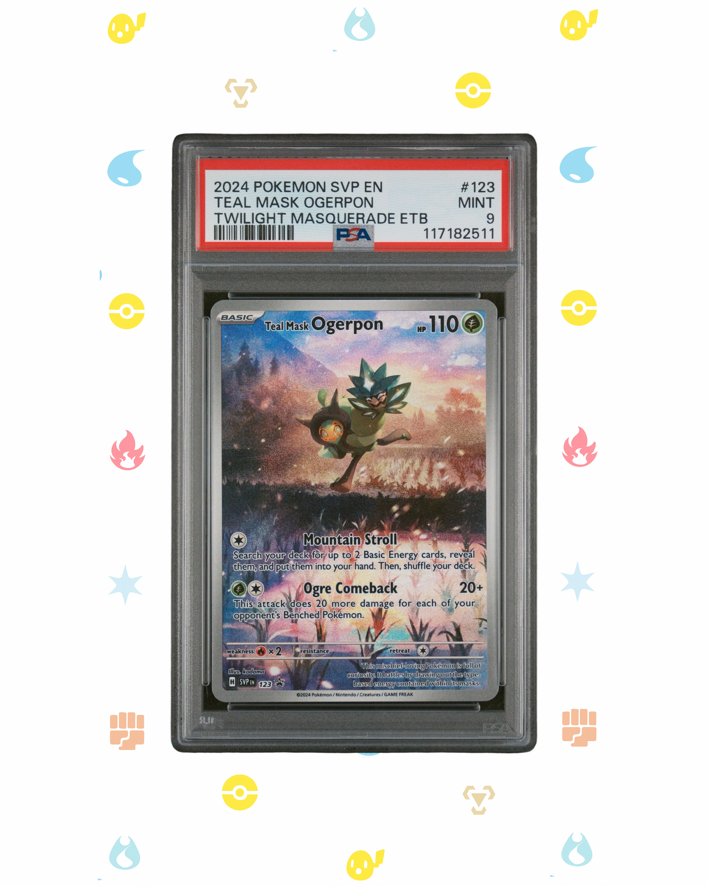 TEAL MASK OGERPON 123