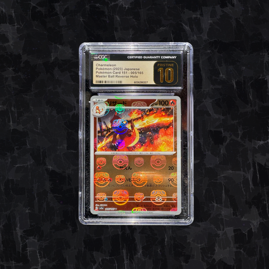 Charmeleon (Master Ball Reverse Holo) – CGC Pristine 10