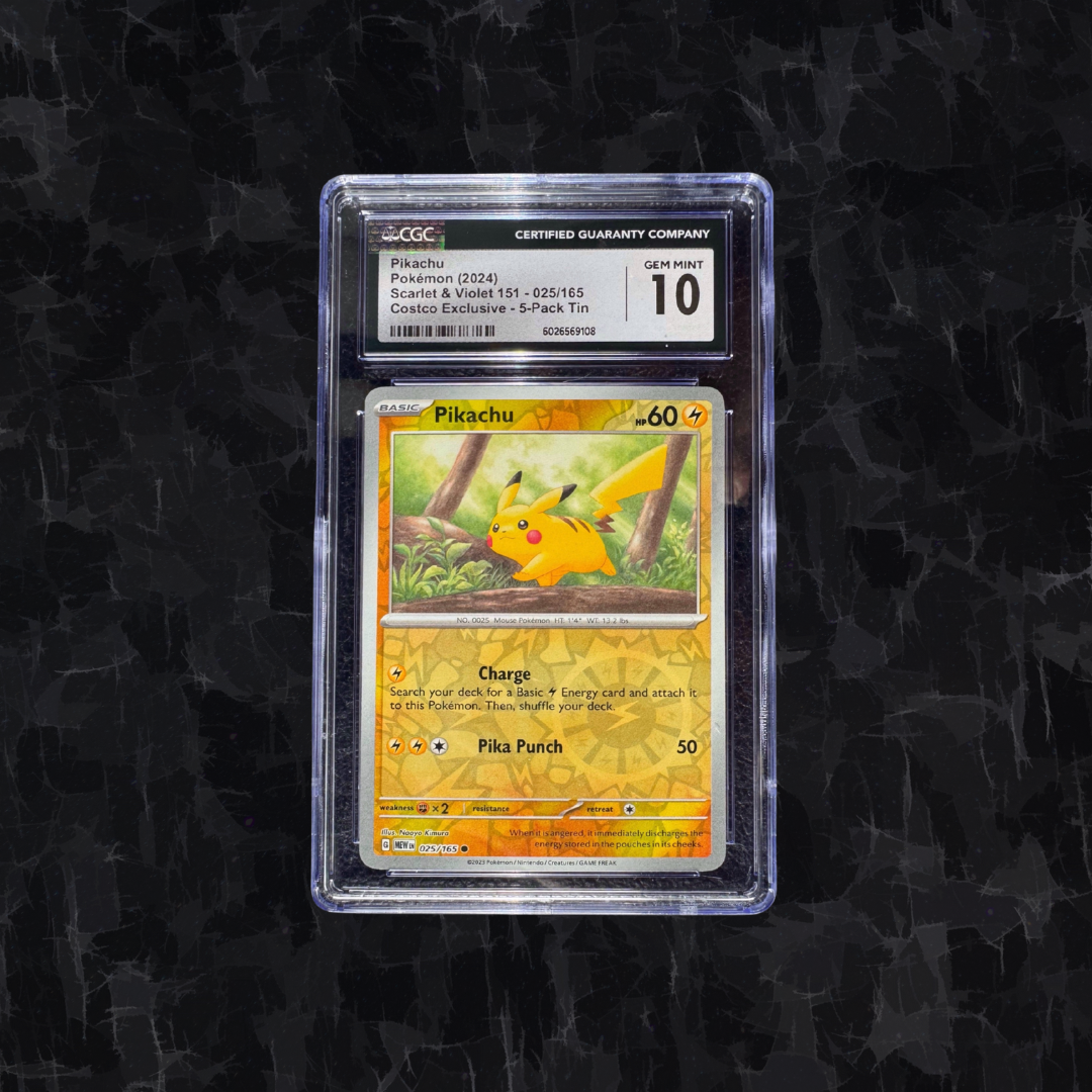 Pikachu – Scarlet & Violet 151 (Costco Exclusive) – CGC 10 GEM MINT