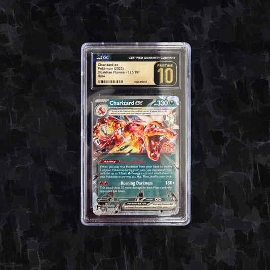 Charizard ex – CGC 10 Pristine – Obsidian Flames Holo Grail